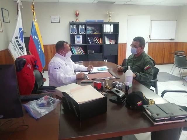 COMZODIMAINCEN ejecutó reunión con el Capitán de Puerto del Puerto de La Guaira