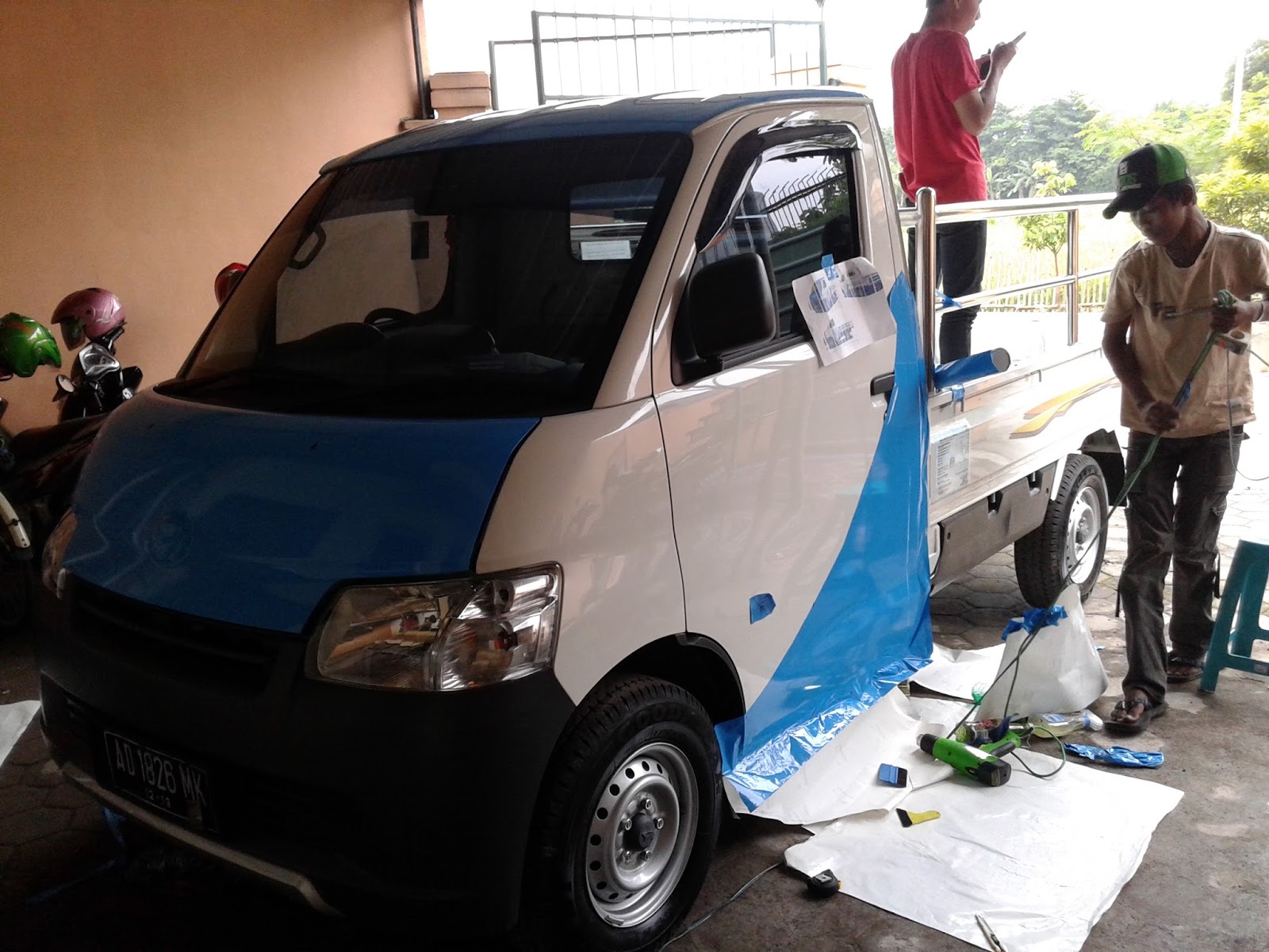 Kumpulan Modifikasi  Stiker Mobil  Grand  Max  Pick Up  