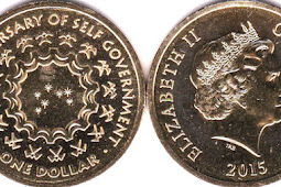 Cook Islands 1 dollar 2015 - 50 Years of Self Government