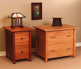 wood file cabinets, lateral and vertical