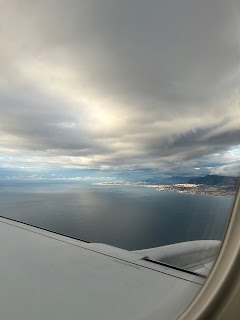 Málaga from the plane