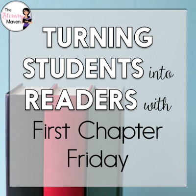 If you'd like to add read alouds to your secondary English Language Arts classroom, but you aren't sure that you want to commit to reading an entire novel, why not try out First Chapter Friday and expose your students to a variety of high interest books? In this #2ndaryELA Twitter chat, middle school and high school English Language Arts teachers discussed how they select the books to spotlight, how it fits into their classroom routine, and what to do after reading. Read through the chat for ideas to implement in your own classroom.