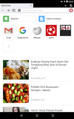 Download Aplikasi Browser Opra mini android apk