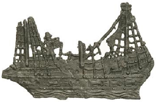 Warship, 1501-1600, lead alloy