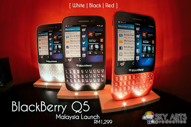 BlackBerry Q5 Price @ Malaysia Launch Hands-on Review