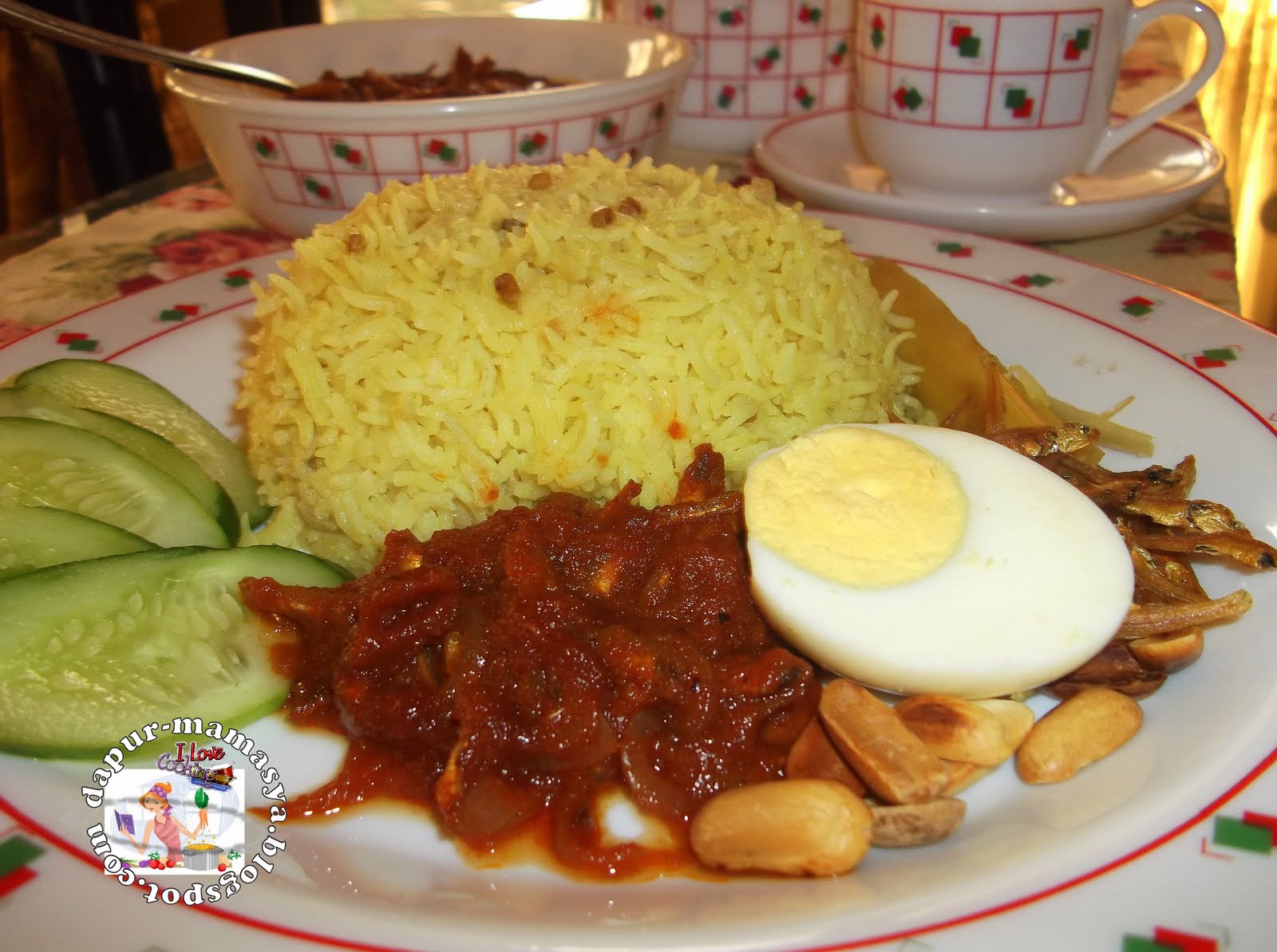 resepi nasi lemak kuning