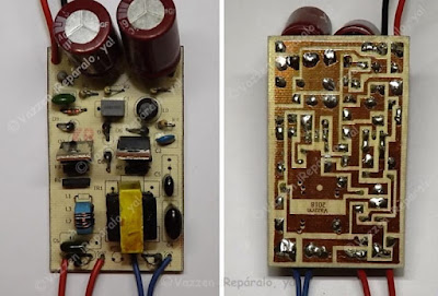 Muestra de diseño Balastro electrónico casero.