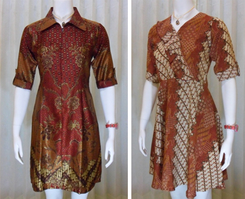 model baju batik modern untuk pesta