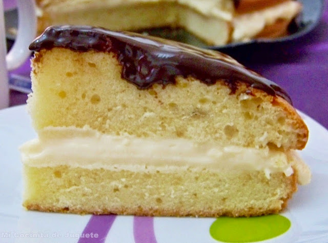 Boston Cream Pie (Pastel de Crema de Boston)