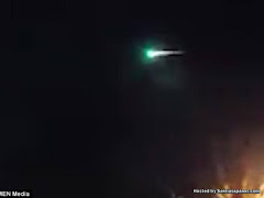 UFO Berwarna Hijau Berjaya Dirakam Di Scotland!