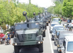 Meriam Caesar milik Batalyon Armed 12 Ngawi