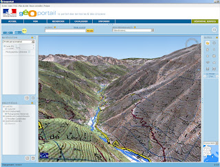 Géoportail in 3D