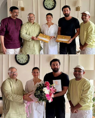 Ranbir Kapoor and Alia Bhatt received the invitations for the Shri Ram Janmabhoomi Mandir Pran Pratistha ceremony