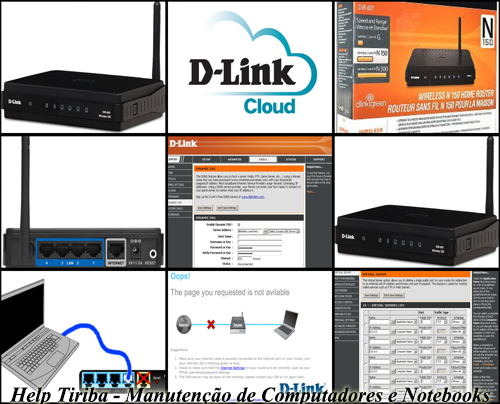 Roteador D-Link Wireless N 150 DIR-601