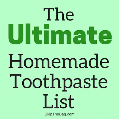 several recipes for homemade toothpaste