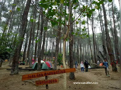 Wana Wisata Batu Kuda Tempat Kemah Keluarga di Bandung