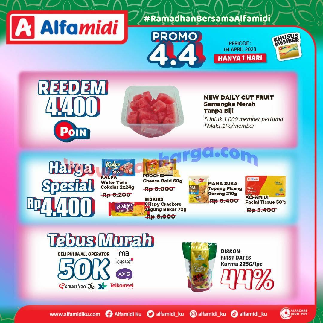 Promo ALFAMIDI 4.4 – Spesial Hari Ini