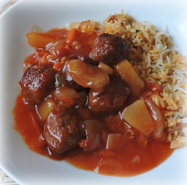 Pineapple Sweet and Sour Meatballs