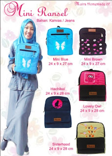 tas ransel lucu, aneka tas ransel lucu, tas ransel unik