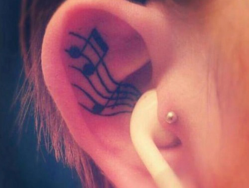 Ear Tattoos