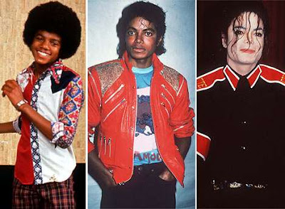 Michael Jackson de niño, joven y adulto