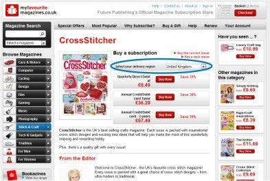 Cross Stitcher Subscription