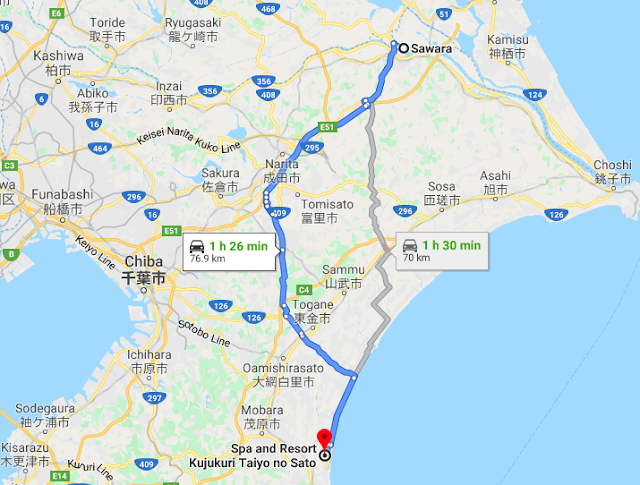 Chiba itinerary