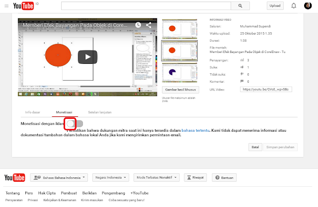 cara memonetize video di youtube supaya sanggup penghasilan dari google adsense cara memonetize video di youtube supaya sanggup penghasilan dari google adsense