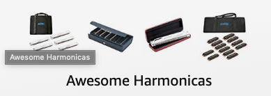 harmonica list by Kerin Gedge on Amazon