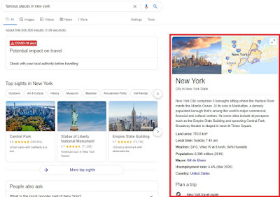 Google knowledge graph