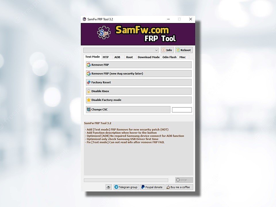 Descargar SamFw FRP Tool gratis