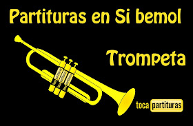 Partituras de Trompeta y Fliscorno en Si Bemol "1000 Partituras Musicales para tocar con tu Violín" tocapartituras.com