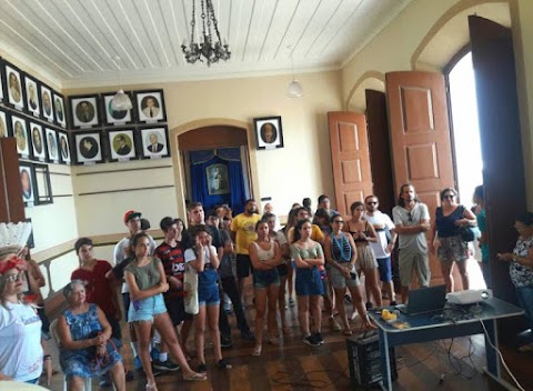 Prédio e acervo do Centro Cultural João Fona encantam turistas da Bahia e do Rio de Janeiro