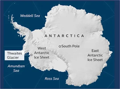 antarctica thwaites glacier