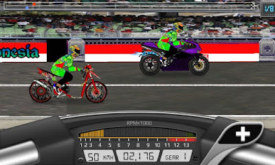  ialah game drag motor liar yg di indonesia Balap liar sangat di gandrungi anak muda Terbaru 2018 Drag Racing Mod Motor Indonesia (Apk Android)