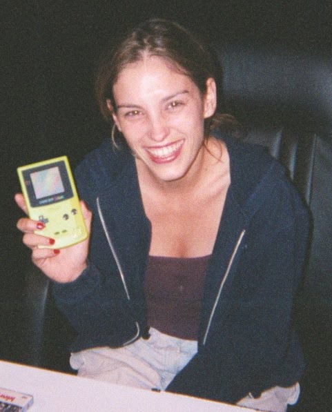 And bitch loves her some Game Boy Color apparently