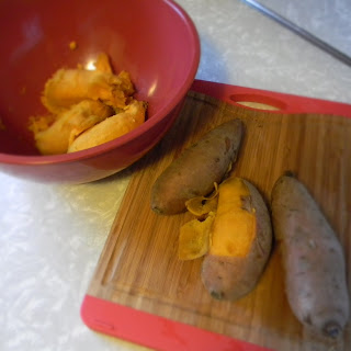 Boiled Sweet Potatoes Peel Easily