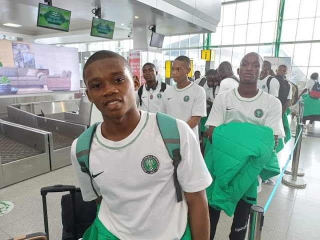 Meet 15-year-old Anongu Aondoaka, a SS 1 Student who is part of Nigeria U-17 to 2023 AFCON