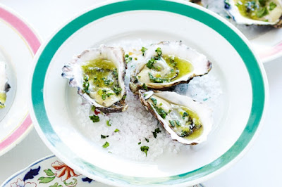 Zesty lime oysters Recipe