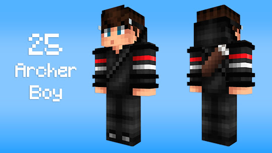 minecraft skins archer boy