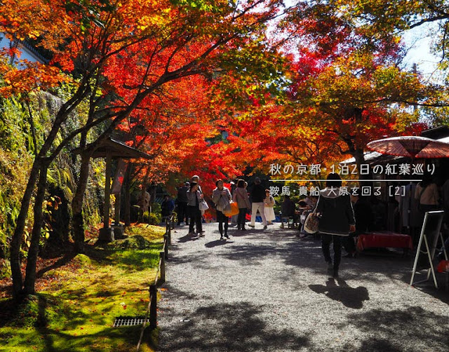 京都 大原の紅葉