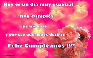 Frases Para Cumpleaños: Hoy Es Un Día Muy Especial