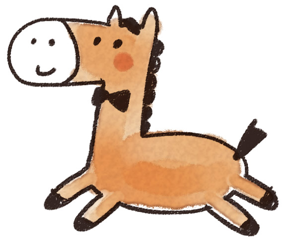 馬のイラスト 可愛くジャンプ ゆるかわいい無料イラスト素材集 馬のイラスト 可愛くジャンプ ゆるかわいい無料イラスト素材集