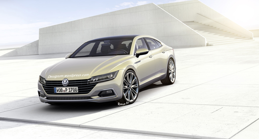 Another 2017 Volkswagen CC Modeled After Sport Coupe Concept