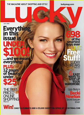 Becki Newton United States Lucky July 2009