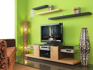 Green Living Room Design Ideas