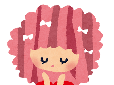 【ベストコレクション】 ピンク 可愛い 女の子 イラスト フリー 208301