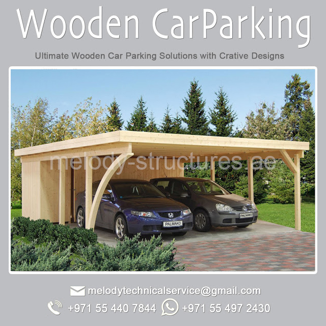 Steel carport in Dubai | Wooden Carport in UAE | Carport Design in Abu Dhabi