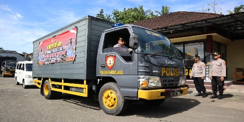 Polres Pandeglang Peduli Korban Bencana Gempa Cianjur