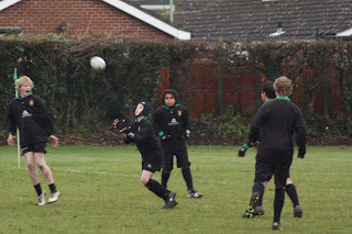 Safely gathered from the kick off